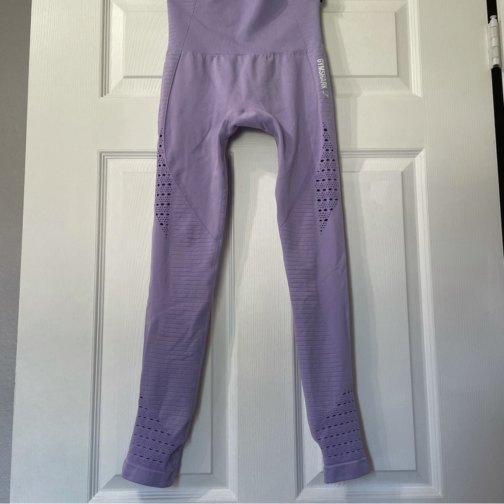 Gymshark Energy Seamless Leggings in Purple